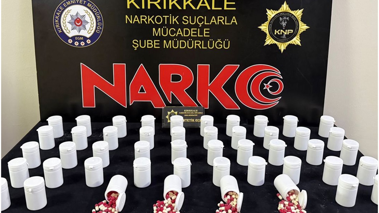 Kırıkkale’de uyuşturucu operasyonu