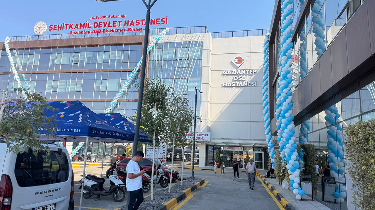 Gaziantep OSB'ye 500 bin kişiye hizmet verecek hastane açıldı