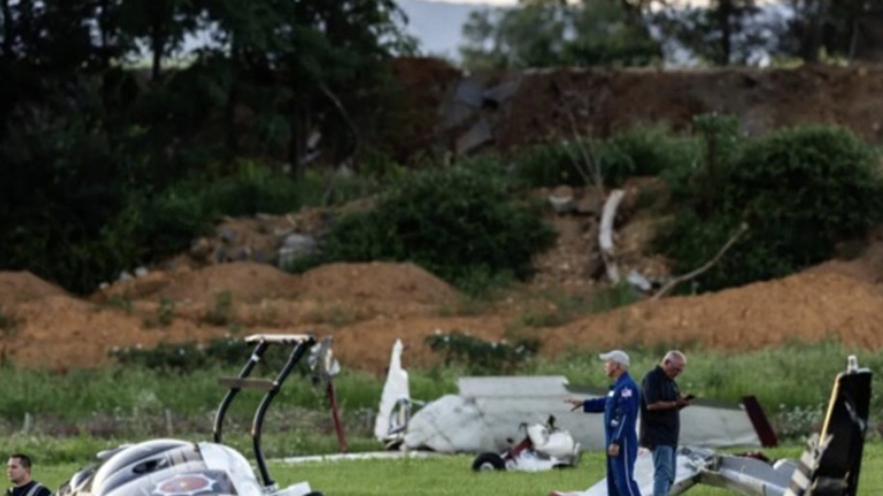 ABD'de helikopter ile küçük uçak çarpıştı: Bir ölü 2 yaralı