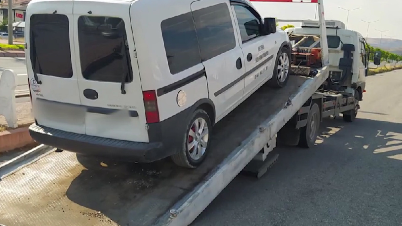 Kayseri’de bir haftada bin 130 araç ve sürücüye trafik cezası