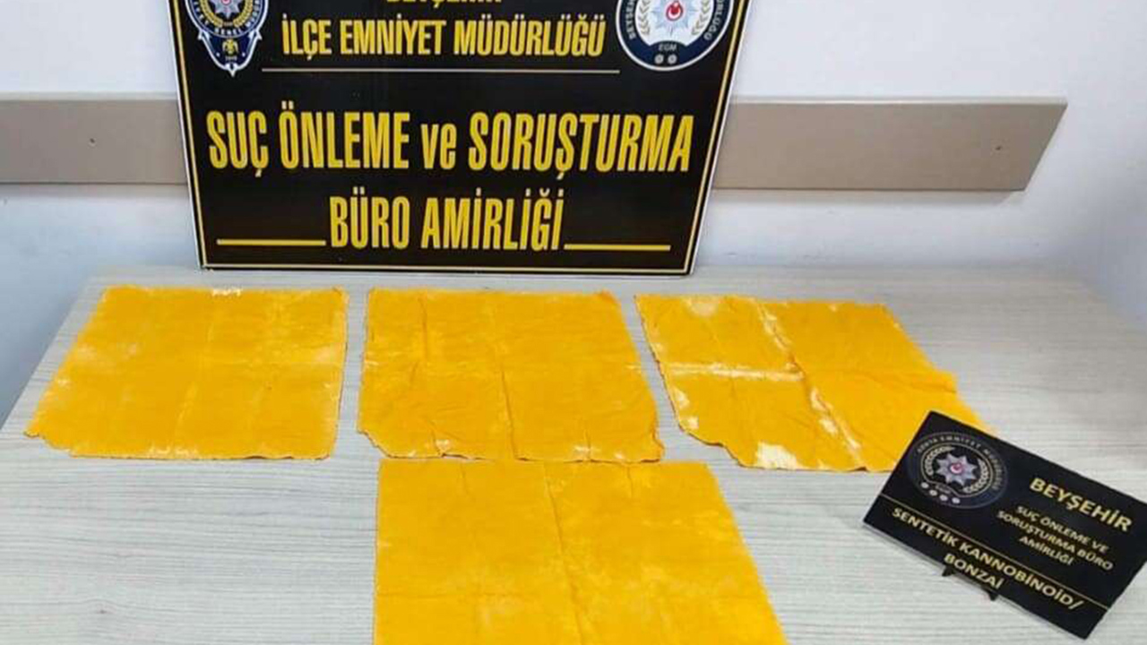 Konya'da uyuşturucu operasyonu: 4 şüpheli tutuklandı