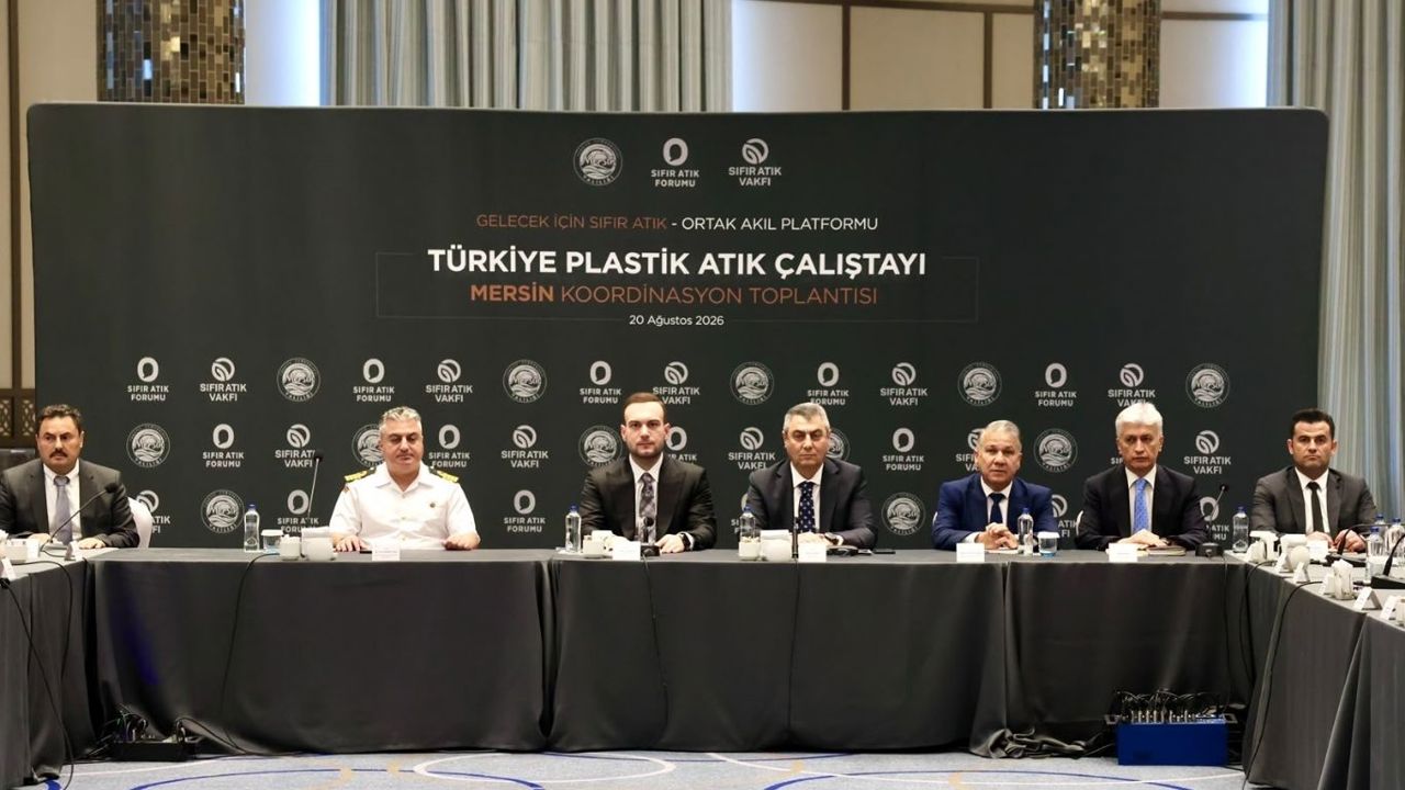 Mersin'de plastik kirliliğiyle mücadele için kurumlar bir araya geldi