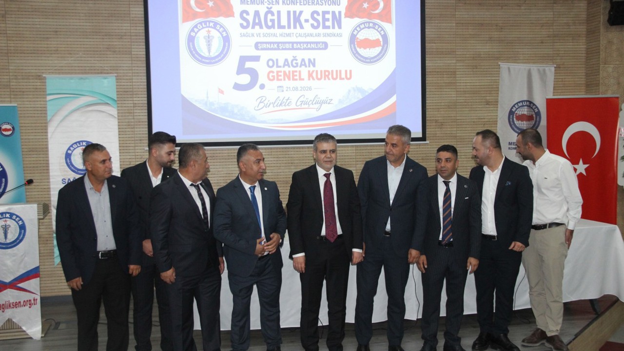 Sağlık-Sen Şırnak’ta Anmal yeniden güven tazeledi