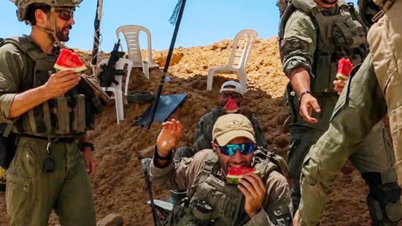 İşgalcilerin "hırsızlığı" sınır tanımıyor: Bu kez Filistin'in karpuzunu çaldılar