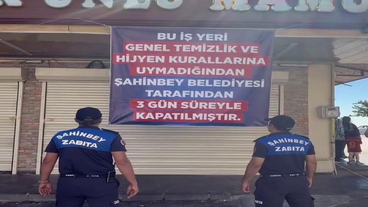 Gaziantep'te ölü haşerelerin bulunduğu fırına 3 gün kapatma cezası