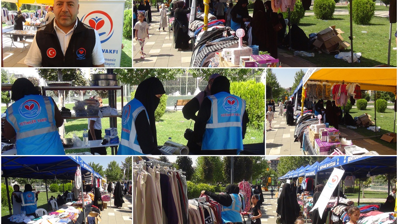 Gaziantep'te yetim çocuklar yararına kermes