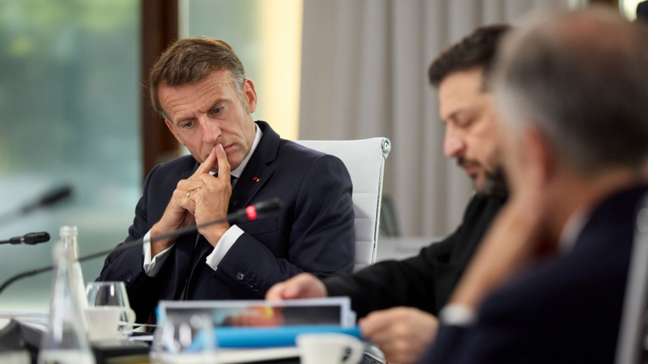 Macron ve Zelenskiy hava savunma sistemini görüştü