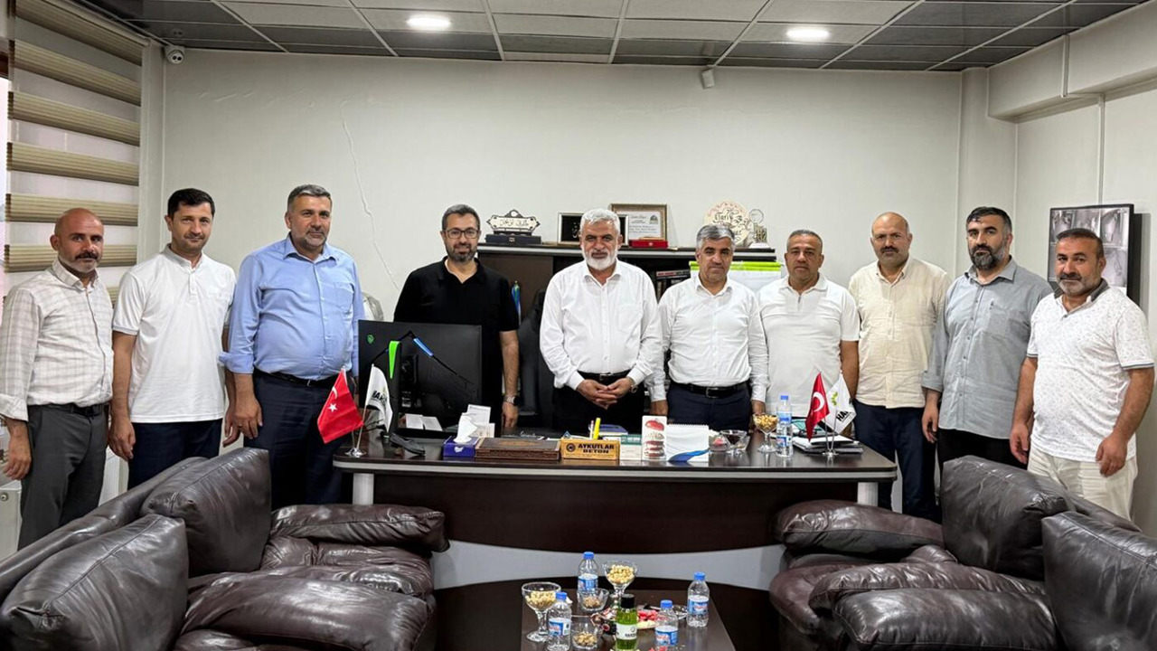 HAKSİAD Genel Başkanı Turgut, Muş Şubesi yönetimiyle bir araya geldi