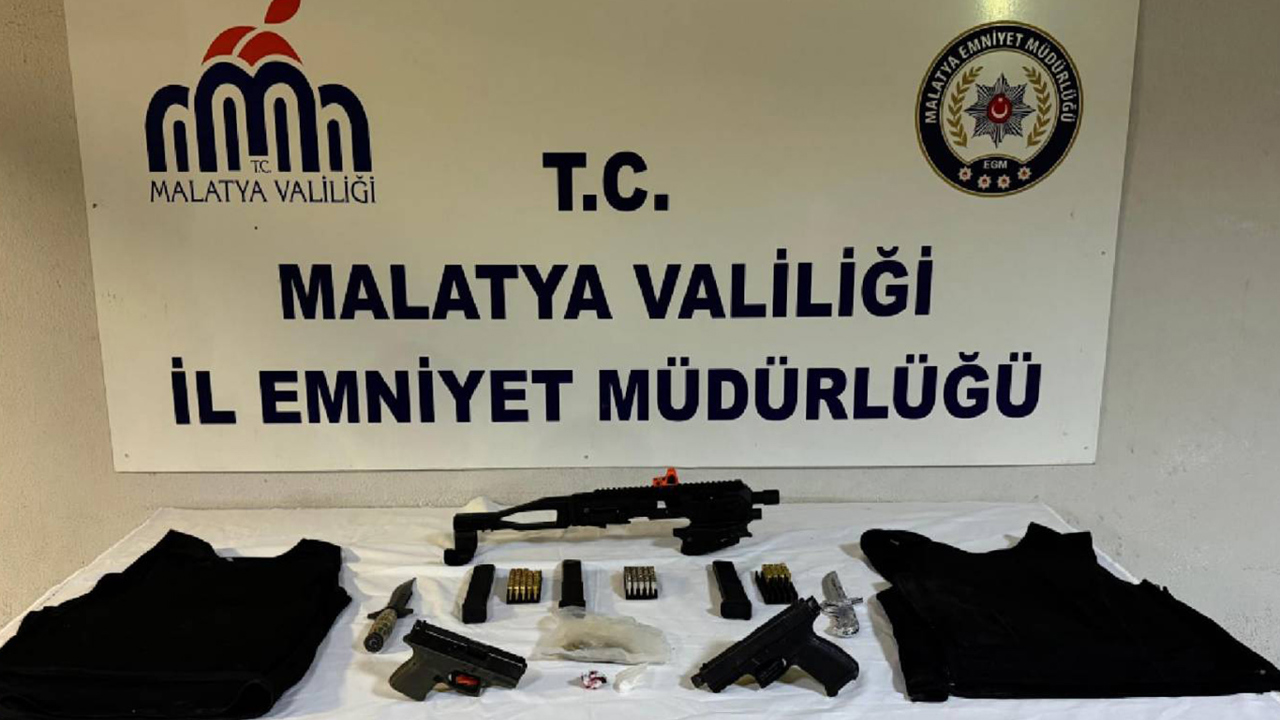 Malatya'da aranan 4 şahıs yakalandı