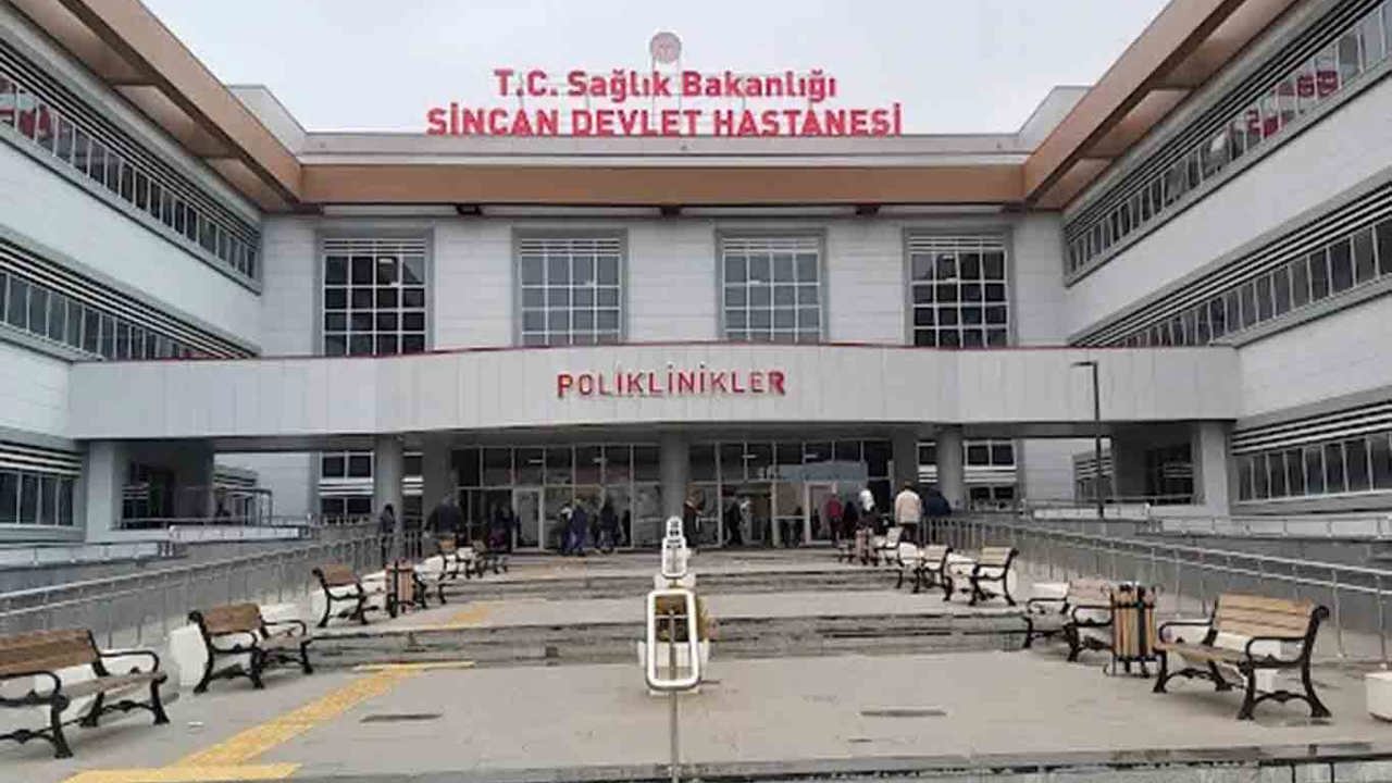 Sincan'da kimyasal alarmı: Hastanenin acil servisi boşaltıldı