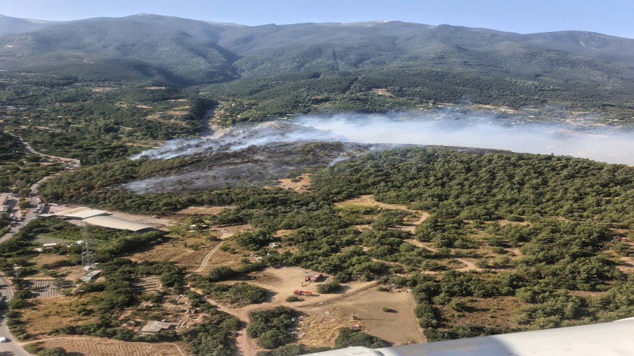 Bursa’da 3 ayrı noktada orman yangını