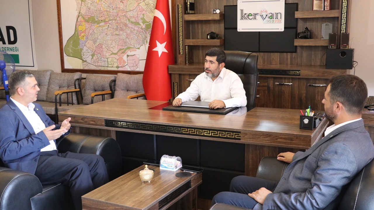 HÜDA PAR Gaziantep İl Başkanlığından yerel basına ziyaret