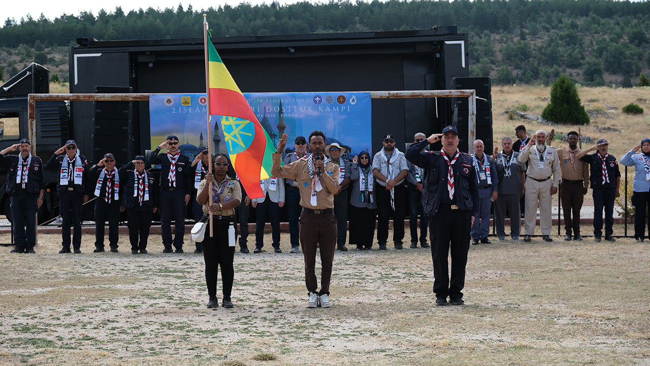 Konya, 16 ülkeden 2 bin izciyi dostluk kampında buluşturdu