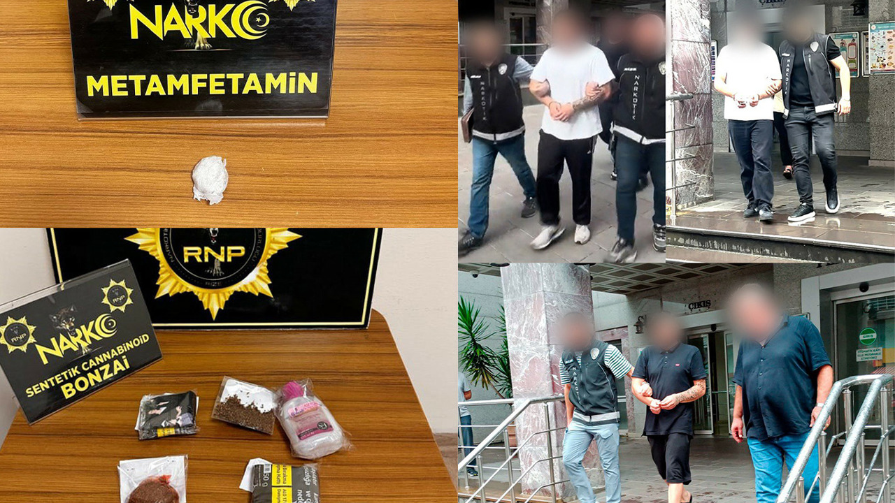Rize’de uyuşturucu operasyonunda 4 şüpheli tutuklandı