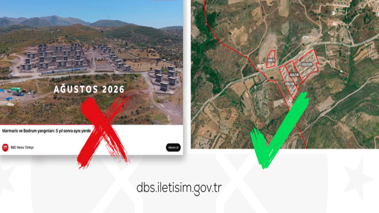 DMM: Yanan orman alanlarının yapılaşmaya açıldığı iddiası gerçek dışı