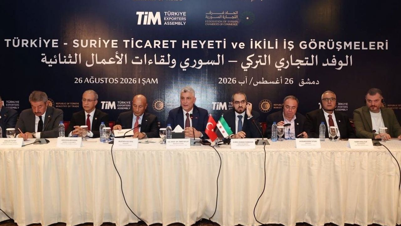 Türkiye ile Suriye ticaretinde 10 milyar dolarlık hedef