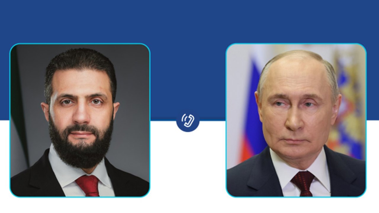 Suriye Cumhurbaşkanı Şara ile Putin, bölgesel gelişmeleri görüştü