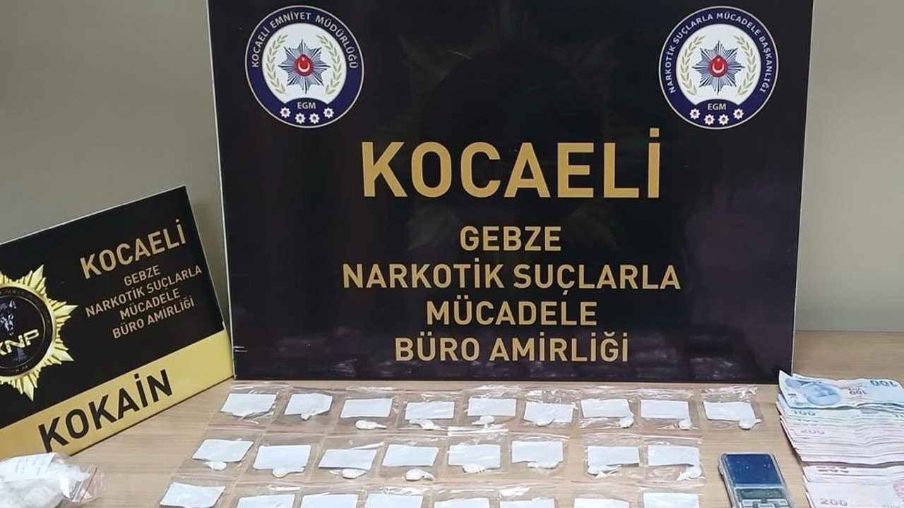 Kocaeli’de uyuşturucu operasyonu: 3 şüpheli tutuklandı