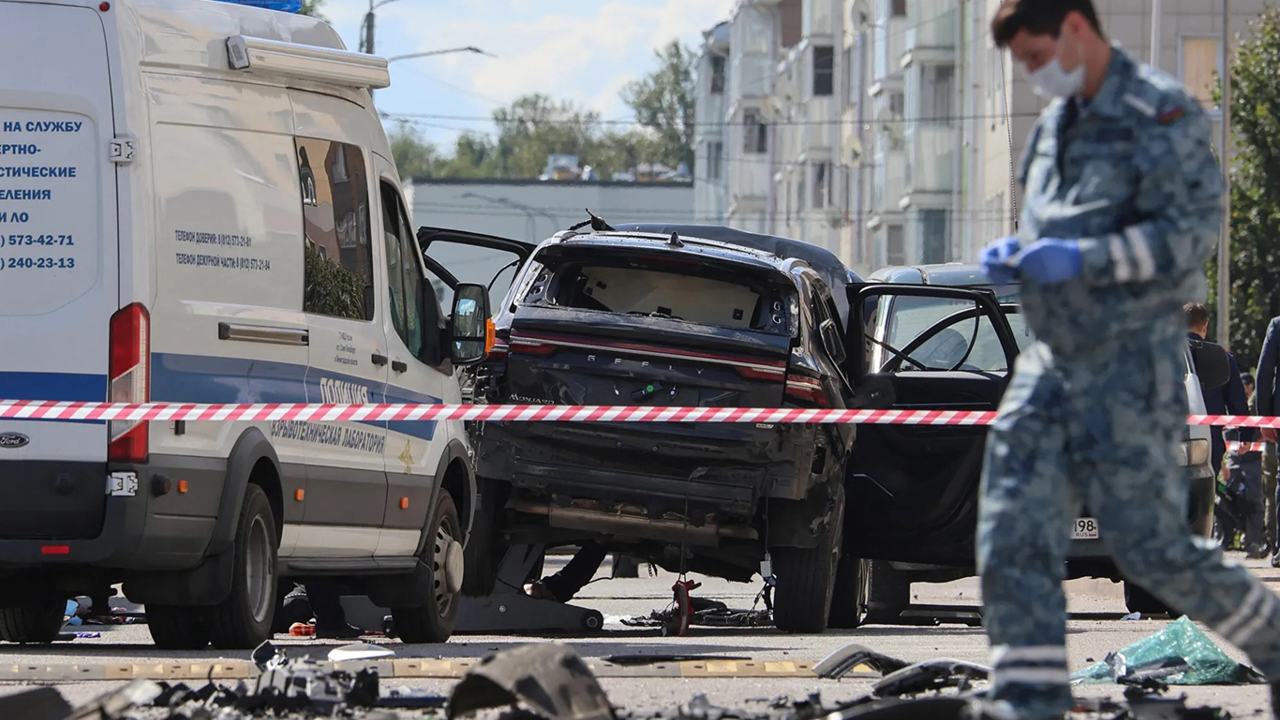 Rusya'da bir araçta patlama: Hava Kuvvetleri mensubu yarbay hayatını kaybetti