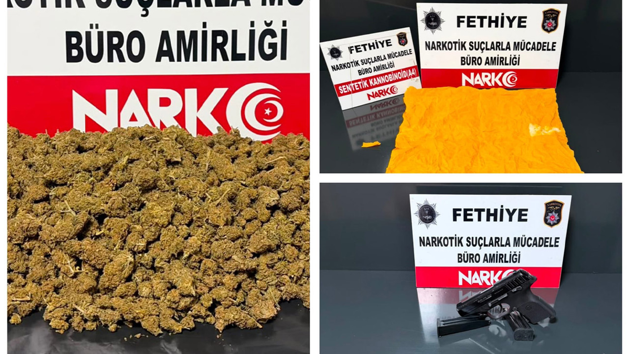 Muğla’da uyuşturucu operasyonunda 3 şüpheli tutuklandı