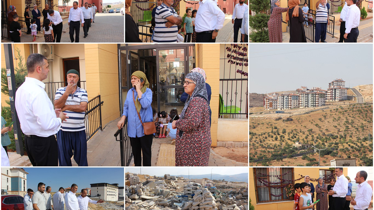 HÜDA PAR Gaziantep İl Başkanı Kaya TOKİ sakinlerinin sorunlarını dinledi