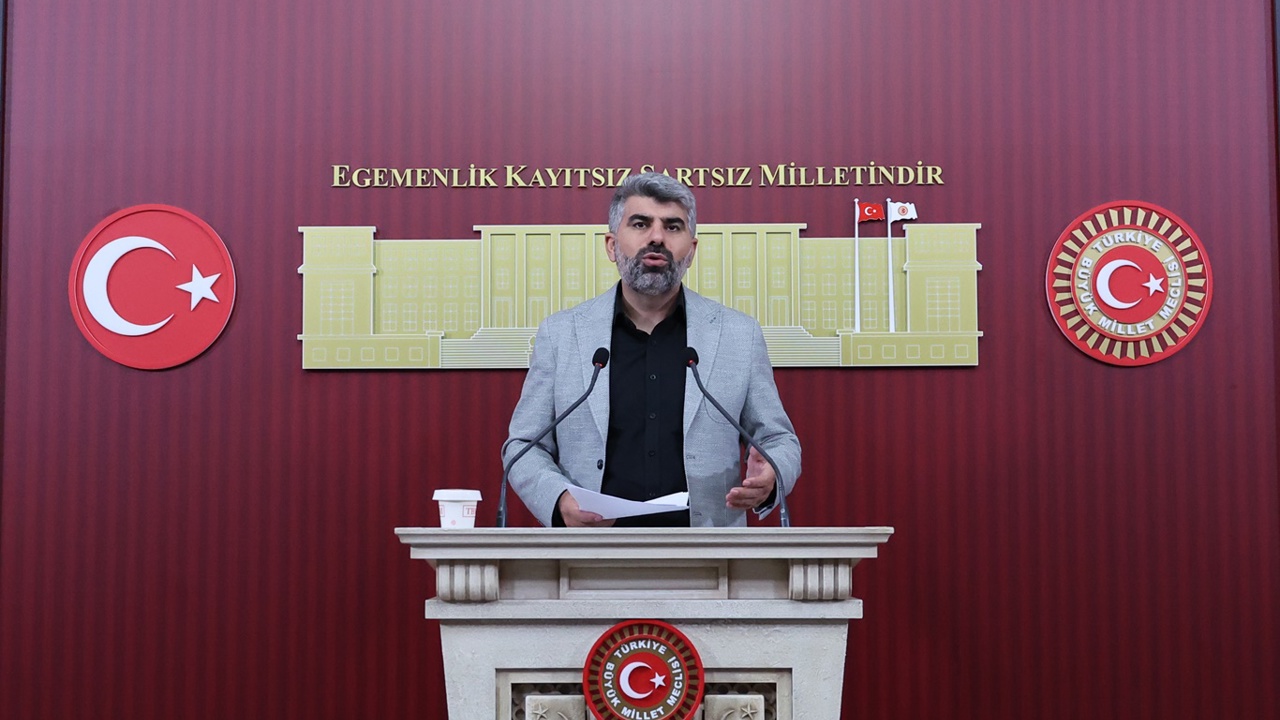 HÜDA PAR Mersin Milletvekili Dinç: Belediye şirket işçilerine kadro verilmeli