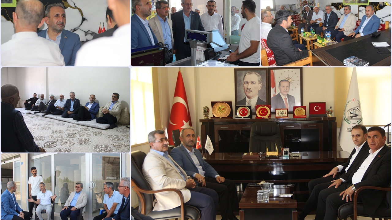 HÜDA PAR Milletvekili Demir,  Şırnak'ta temaslarını sürdürüyor
