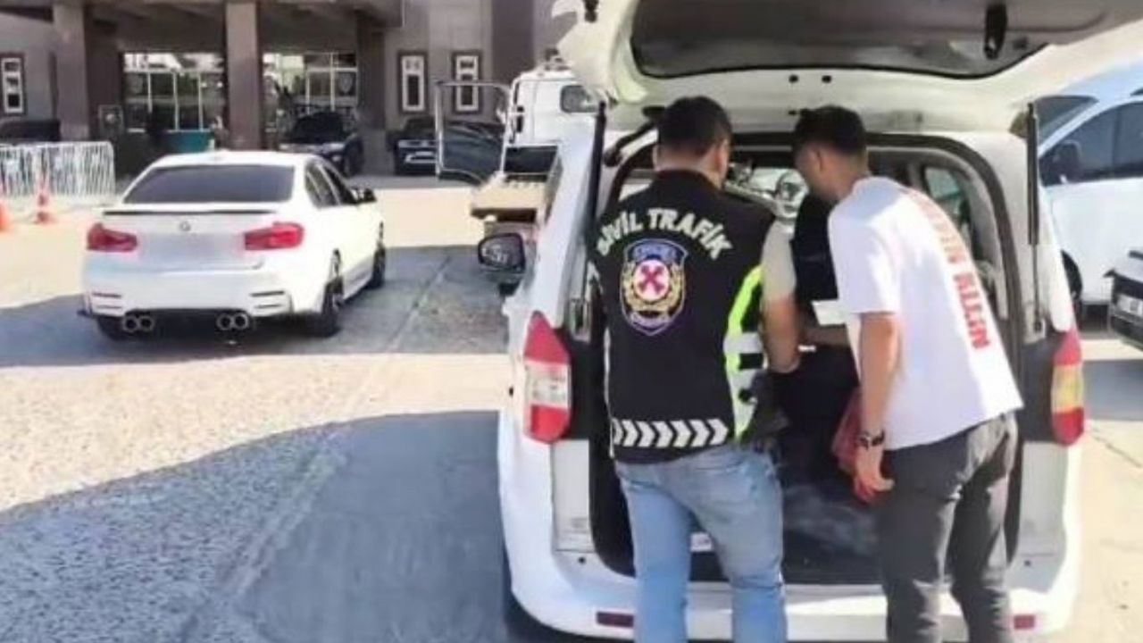 Trafikte makas atan 3 sürücüye 276 bin lira ceza