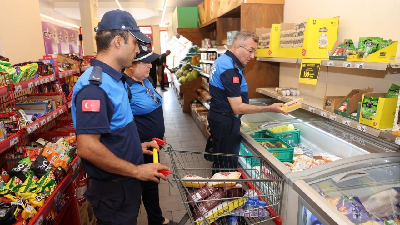 Akdeniz'de market denetimi