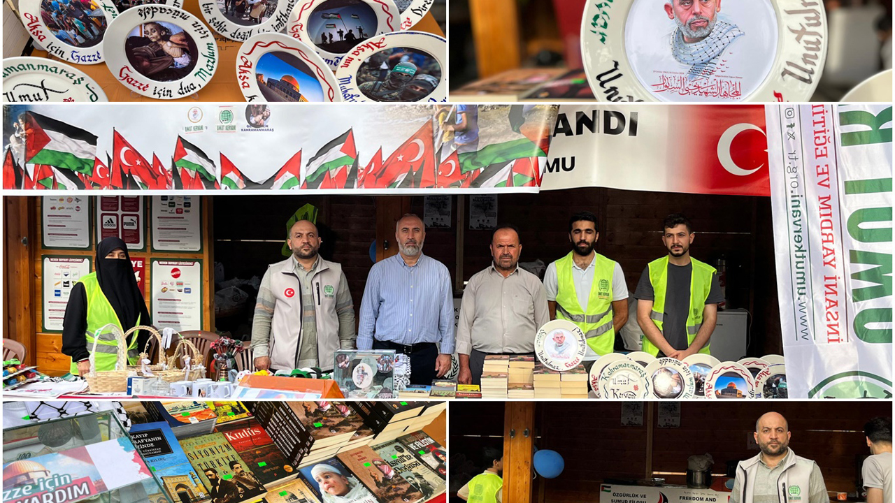 Umut Kervanı'ndan Kahramanmaraş'ta Gazze yararına yardım çalışması