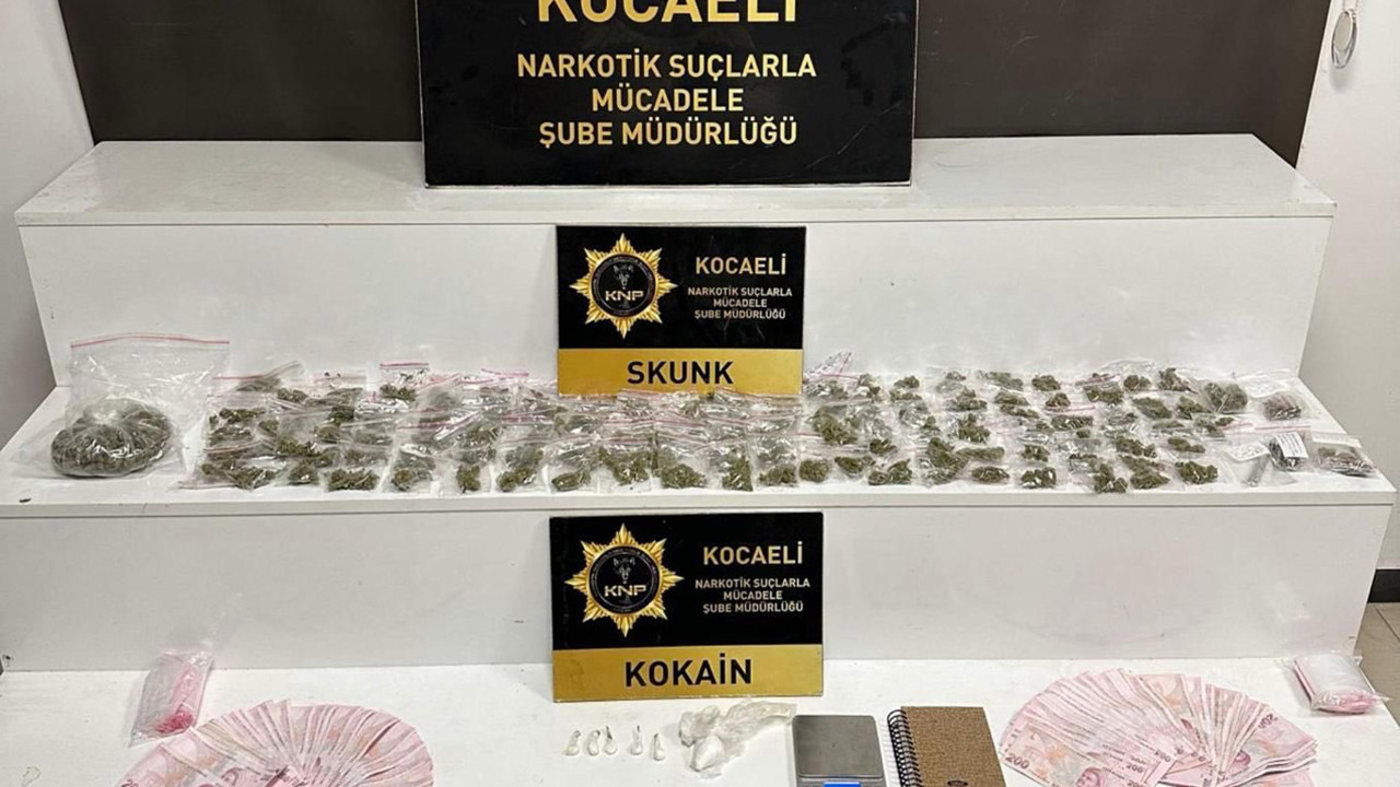 Kocaeli’de uyuşturucu operasyonu 9 şüpheli yakalandı