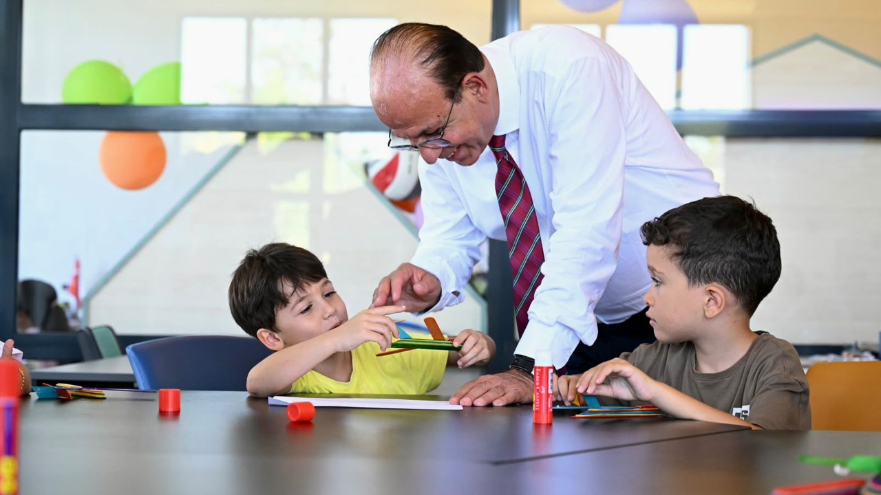 Başkan Geçit, Geleceğin Bilim Adamlarıyla Buluştu