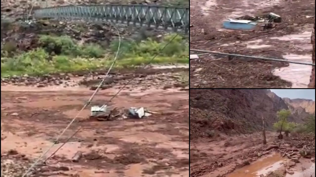 Büyük Kanyon’da ani sel bilançosu: 2 ölü, 1 kayıp, 80 kişi kurtarıldı