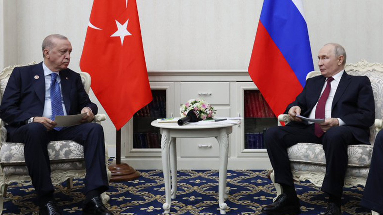 Cumhurbaşkanı Erdoğan Rusya Devlet Başkanı Putin ile görüştü