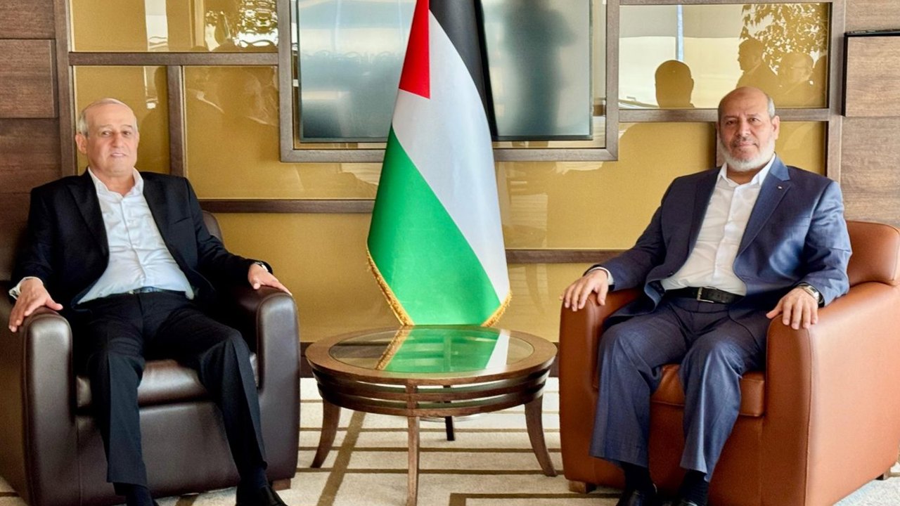 HAMAS Lideri El Hayye, Filistin Kurtuluş Halk Cephesi yetkilisiyle görüştü