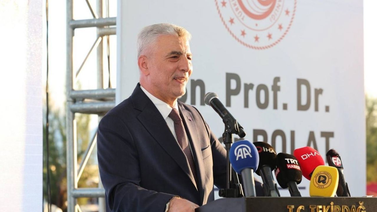 Bakan Bolat: Tekirdağ, Türkiye ekonomisinin en önemli üretim merkezlerinden biri