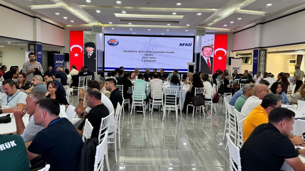 Mersin'de afet riskleri masaya yatırıldı