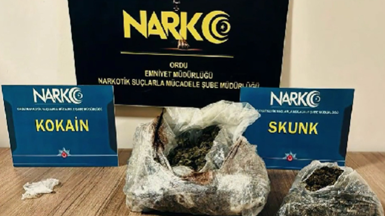 Ordu’da uyuşturucu operasyonu: 2 şüpheli tutuklandı