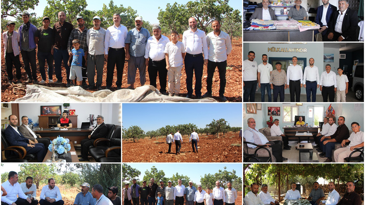HÜDA PAR Gaziantep İl Başkanı Kaya Yavuzeli'nde esnaf ve kurum ziyaretleri gerçekleştirdi