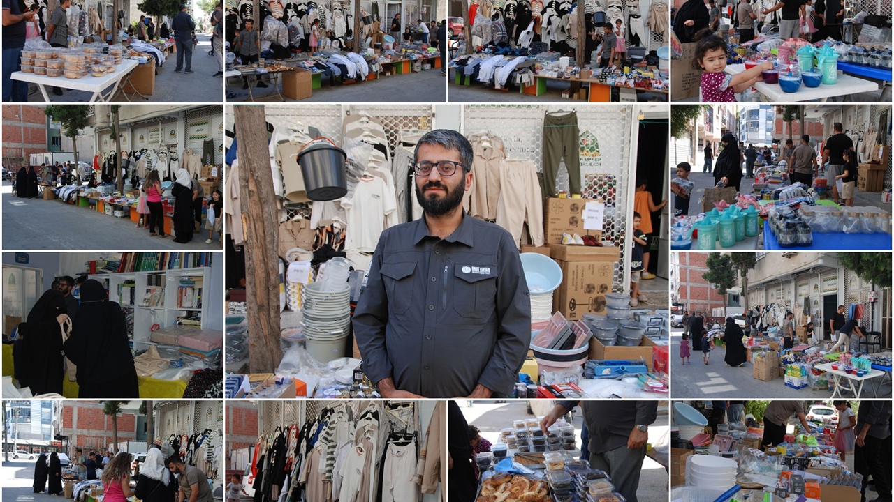 İzmir Umut Kervanı, ihtiyaç sahibi ve yetim aileler yararına kermes düzenledi