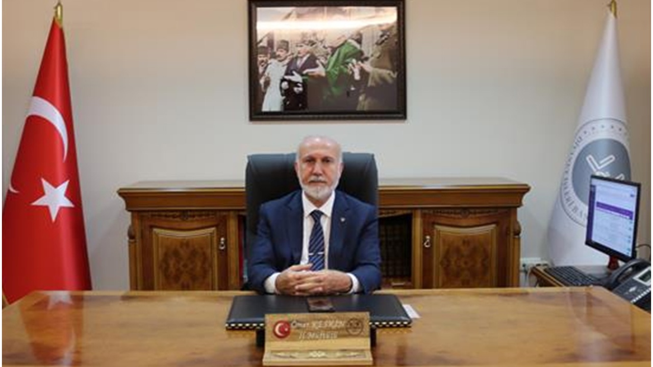 Bitlis İl Müftülüğüne Ömer Keskin atandı