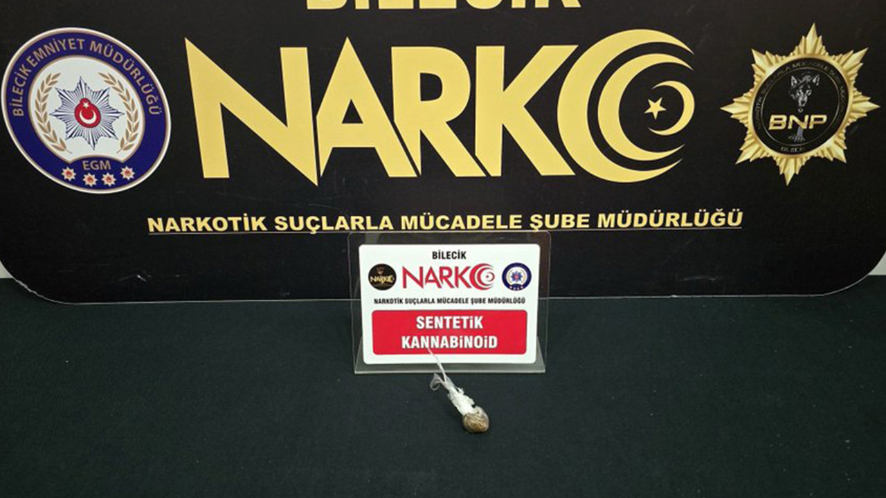 Bilecik’te uyuşturucu operasyonu: Bir şüpheli yakalandı