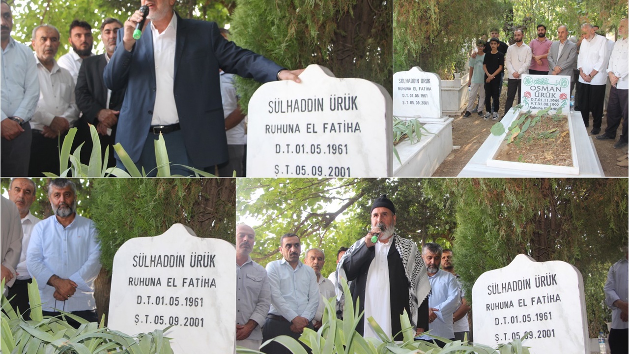 Selahaddin Ürük şehadetinin 25’inci yılında kabri başında anıldı