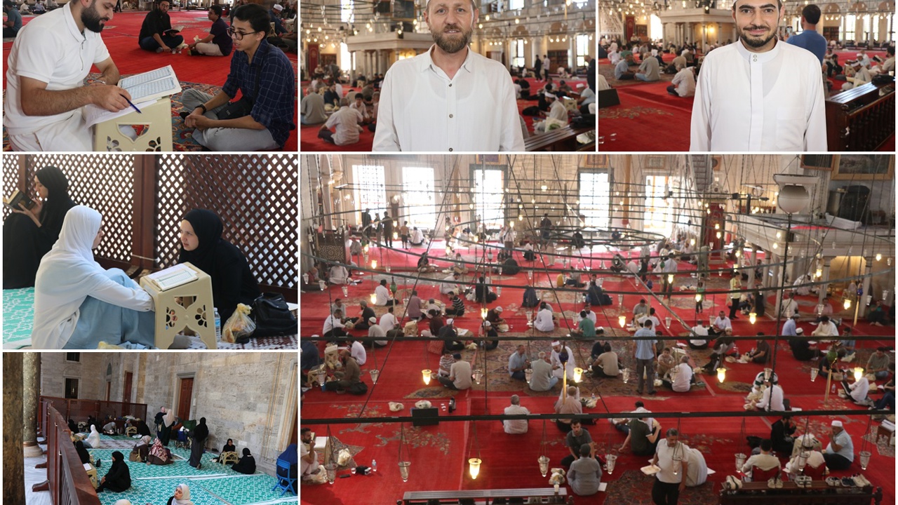 "Kur'an-ı Kerim'i Tek Oturumda Ezbere Okuma Yarışması" Fatih Camii'nde gerçekleşti