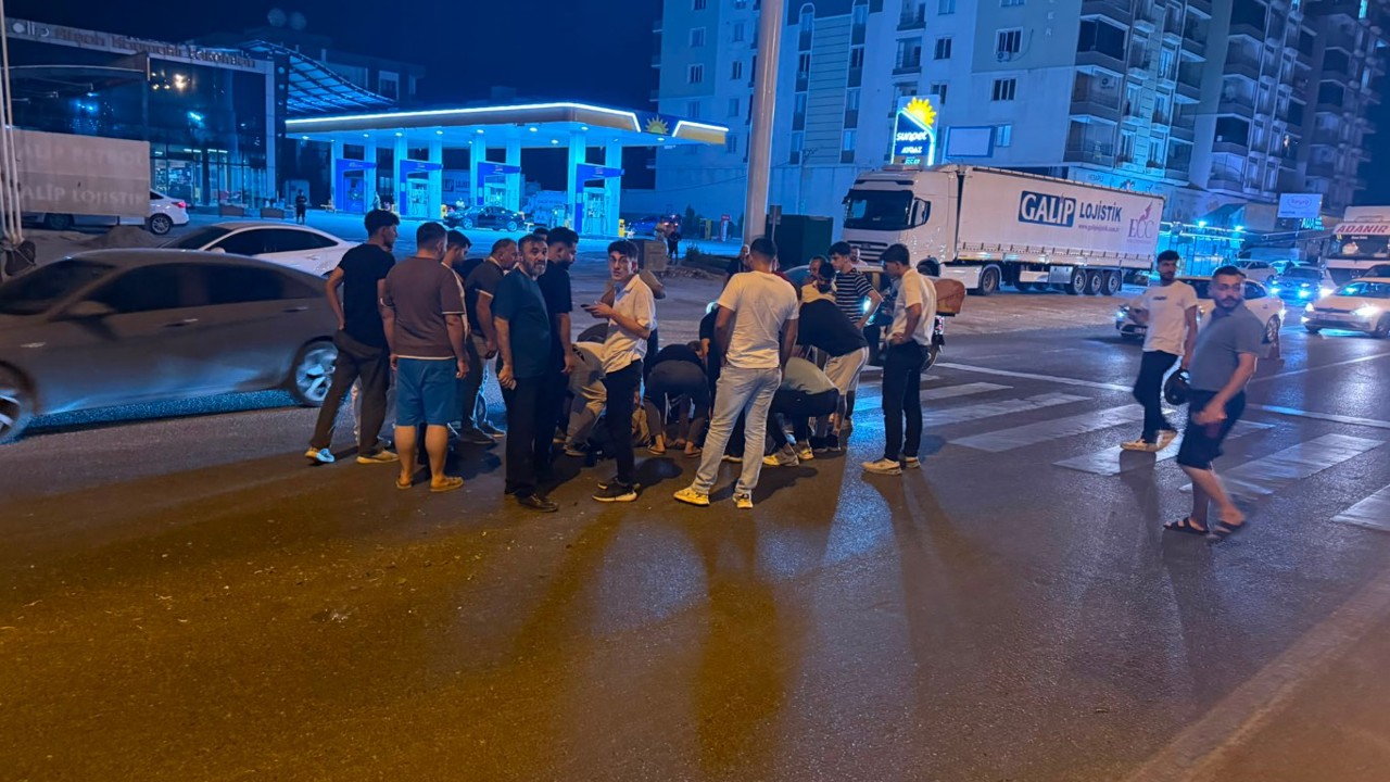 Mardin’de otomobil ile motosiklet çarpıştı: 1 yaralı