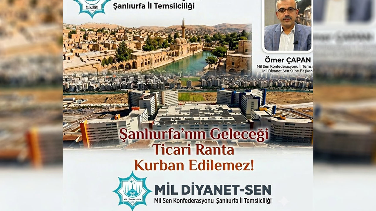 Şanlıurfa'da 400 dönümlük kamu arazisinin özelleştirilmesine tepki