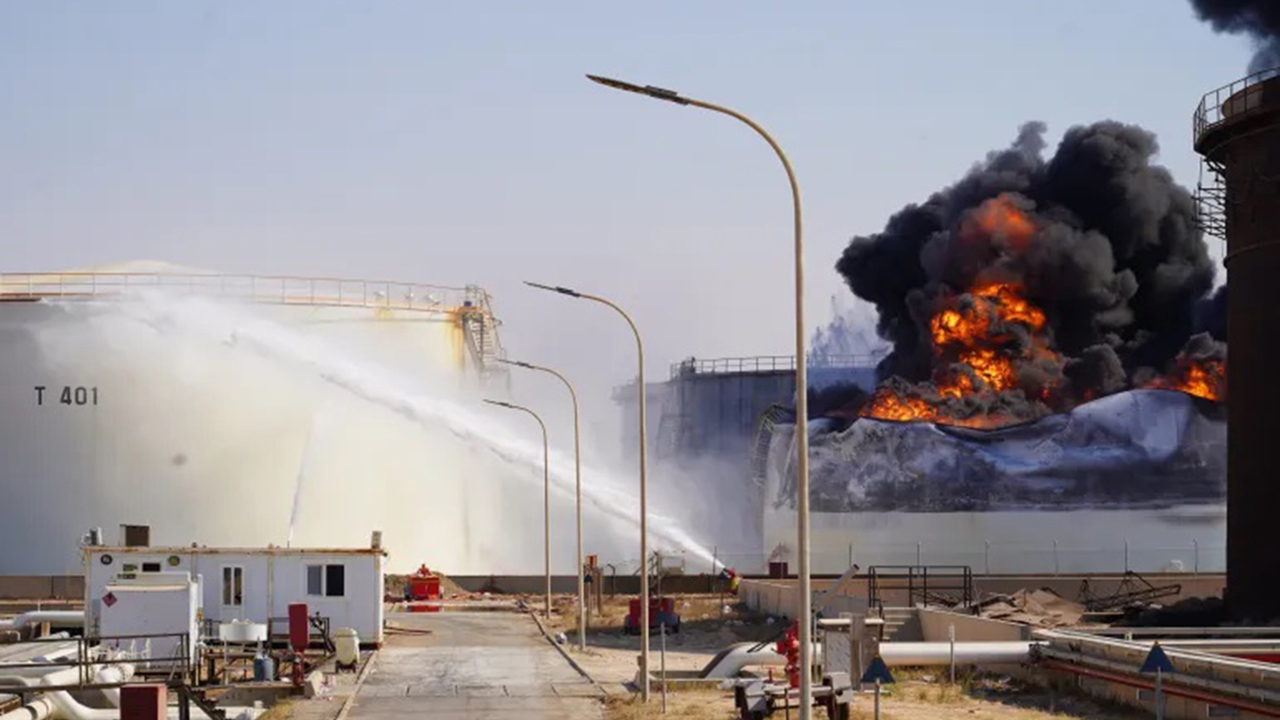 Libya'da petrol ve elektrik tesislerine saldırıda 5 gözaltı