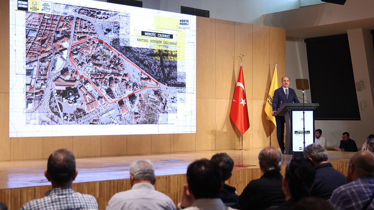  Konya’da kentsel dönüşüm süreci devam ediyor