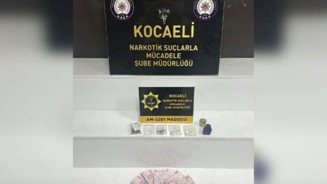 Kocaeli'de uyuşturucu operasyonunda 2 şüpheli tutuklandı