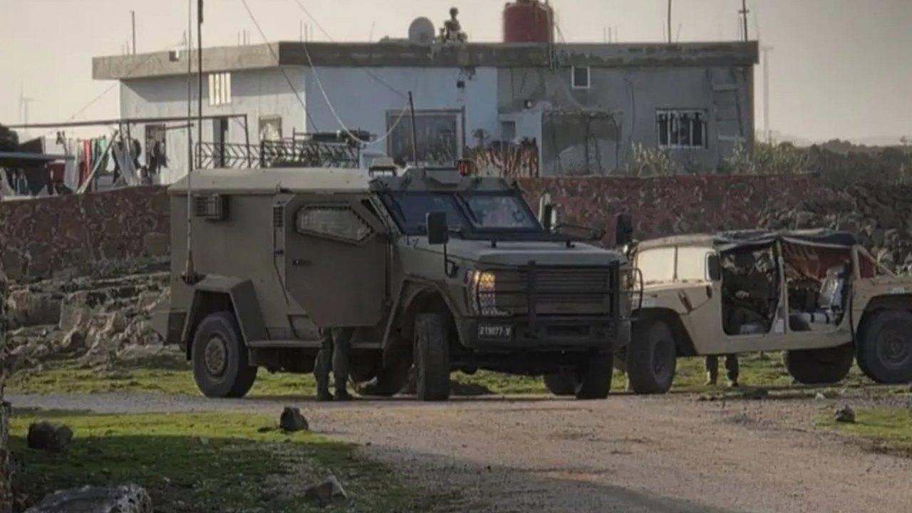 İşgal kuvvetleri Suriye kırsalında baskın düzenledi